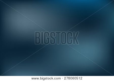 Vector Dark Blue Blur Background, Blue And Black Background