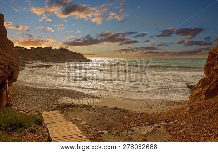 Gateway To The Cala Sa Caleta In Ibiza