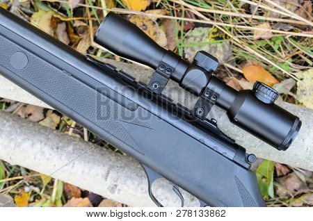 Air Rifle With Telescopic Sight , For Sport Hunting