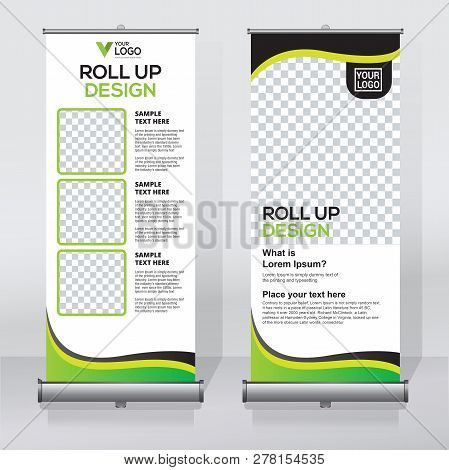 Roll Up Banner Template 60