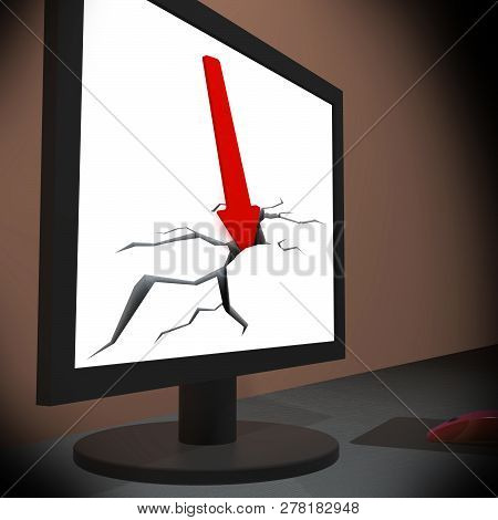 Trumponomics Or Trump Economics Usa Government Finance Failure - 3D Illustration