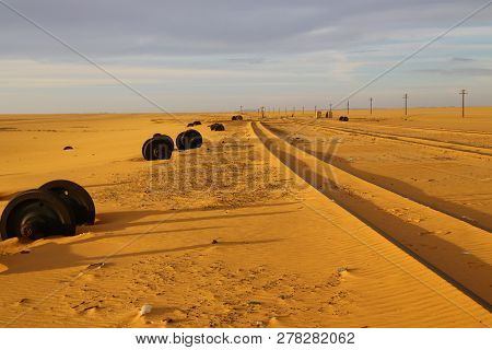 In The Desert The Old Station Six