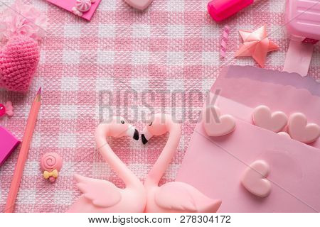 Valentine's Day Holiday Celebration Background.