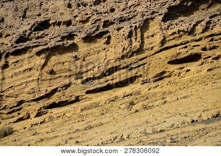 Photo Picture Of The Beautiful Ocean Coasts View Montana Amarilla La Pelada Tenerife