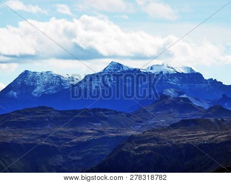 Panoramic View From The Top Of Frumsel In The Churfirsten Mountain Range - Canton Of St. Gallen, Swi