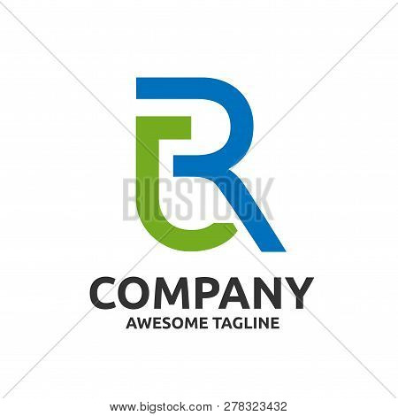 Creative Initial Letter Rj Logo Design Vector Isolated On White.
