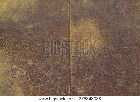 Seamless Tileable Texture Of Old Weathered Rusty Metal Sheet.