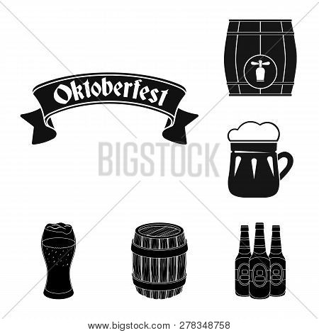 Vector Design Of Minimal And Pint Logo. Set Of Minimal And Craft Vector Icon For Stock.