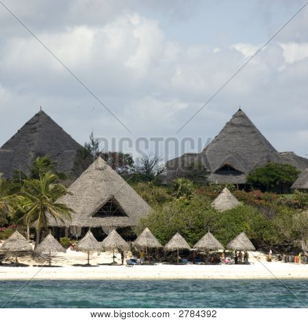 Afrikanisch-Hotel