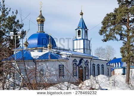 Yalutorovsk Uspensko-nikolsky Temple. It Is Constructed In 1872. Siberia. Russia