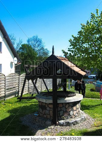 Strysza Buda (mirachowo), Poland - May 03, 2014: Kaszubski Miniature Park. Scale Model