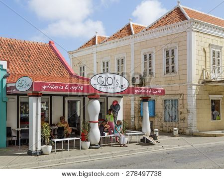 Kralendijk, Bonaire- December 18, 2015: Being South Of The Hurricane Belt And Because Of The Constan