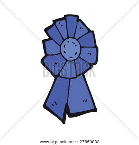 quirky drawing of conservative rosette