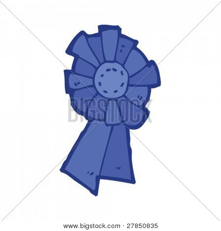 quirky drawing of conservative rosette