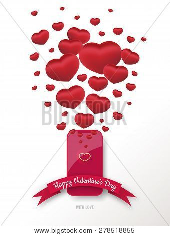 Valentine's or Women's day banner, card or background. All phrases by Sil Open Font License, name of each font is signed in layers.