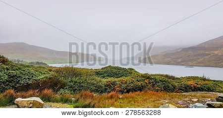 Idyllic Coastal Scenery Around Sky Road In Connemara, A Region In Western Ireland