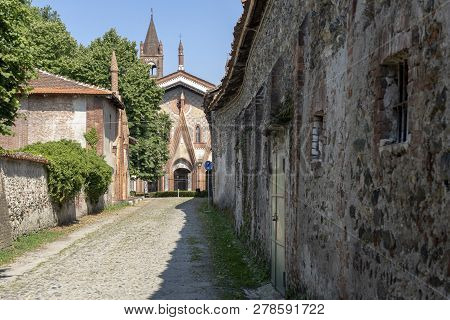 Abbey Of Sant'antonio Di Ranverso In Piedmont, Italy
