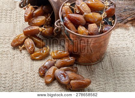 Authentic Tunisian Deglet Nour Dried Dates With Soft Honey-like Taste