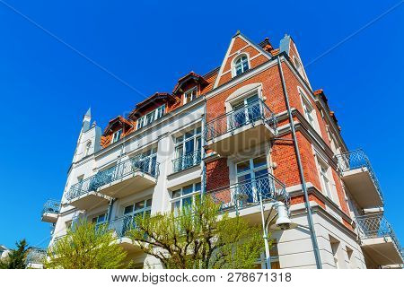 Picture Of A Historic Villa In Sassnitz, Ruegen, Germany