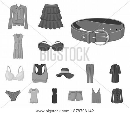 Vector Design Of Sunglasses And Eyewear Logo. Collection Of Sunglasses And Sun Stock Symbol For Web.