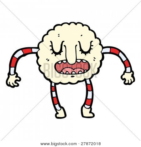 lustige Monster cartoon