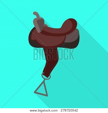 Vector Illustration Of Track And Racing  Sign. Set Of Track And Riding Stock Symbol For Web.