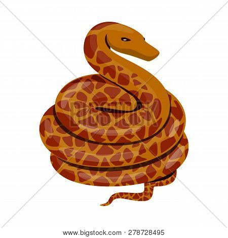 Isolated Object Of Poison And Evil Sign. Collection Of Poison And Bite Stock Vector Illustration.