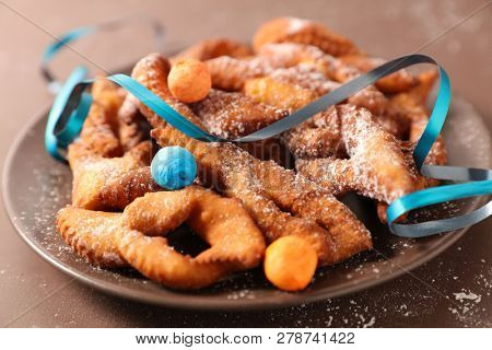 bugne, french cake carnival