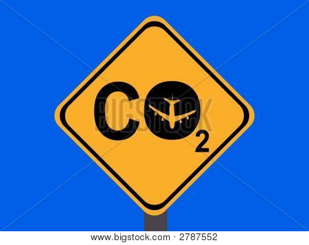Воздушные путешествия выбросы Co2