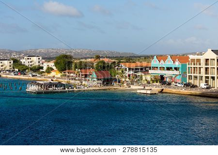 Kralendijk, Bonaire- December 18, 2015: Being South Of The Hurricane Belt And Because Of The Constan