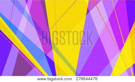 Colorful Abstract Vector Background With Rays Of Light. Backdrop Fo Mobile Devices.
