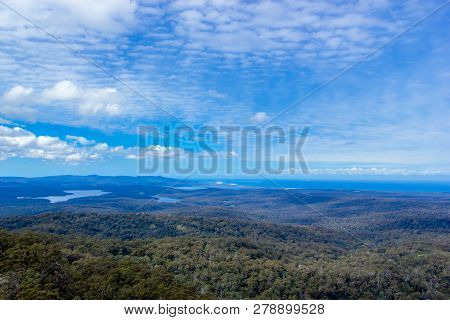 Croajingolong National Park Viewed From Genoa Peak, Victoria, Australia
