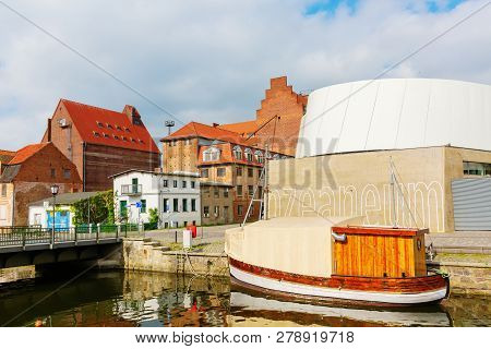 View Of The Port Of Stralsund, Germany