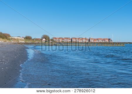 Coast And Vacation Apartments In Town Of Klintholm On Island Of Moen In Denmark
