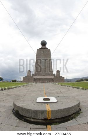 Mitad Del Mundo rovníku Ekvádor