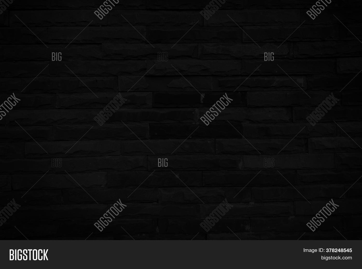Old Black Brick Wall Image & Photo (Free Trial) Bigstock
