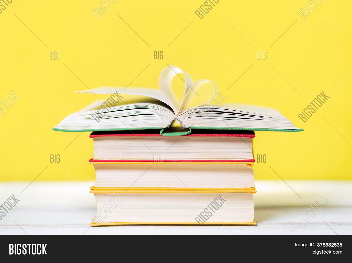 Stack Books Open Book Image & Photo (Free Trial) | Bigstock