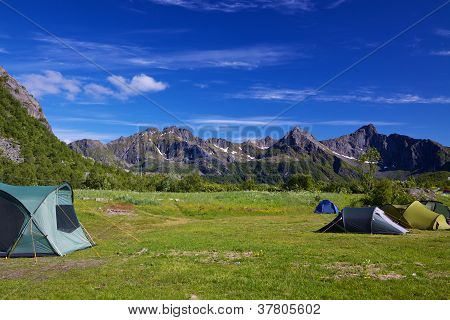 Wildcamping auf Lofoten