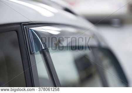 Deflectors For Side Windows Of The Car.car Accessory. Additional Equipment.