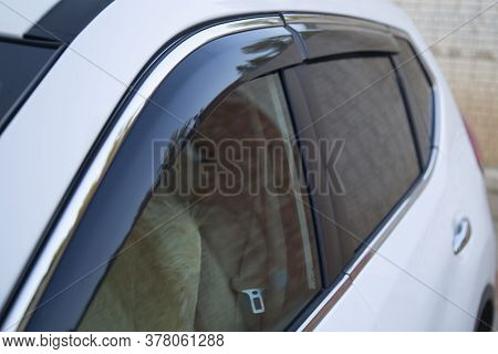 Deflectors For Side Windows Of The Car.car Accessory. Additional Equipment.