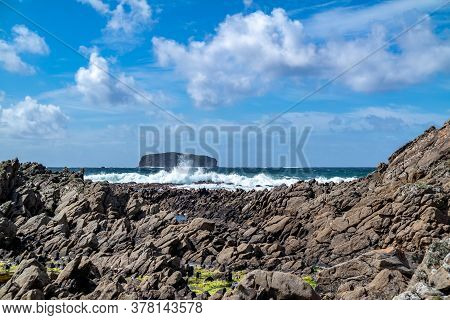 Glashedy Island Is An Uninhabitated Island Apprimately 1 Mile Of Pollen Strand West Of Trawbreaga Ba