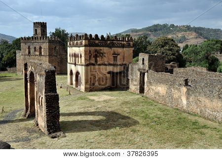 Etiopské královský hrad