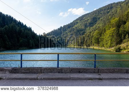 Zaovine Lake Is Located On The Southern Slopes Of The Tara Mountain. The Lake, With Its Five Bays, H