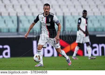 Torino (italy) 26th July 2020. Italian Serie A. Juventus Fc Vs Uc Sampdoria. Leonardo Bonucci Of Juv
