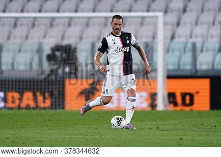 Torino (italy) 26th July 2020. Italian Serie A. Juventus Fc Vs Uc Sampdoria. Leonardo Bonucci Of Juv