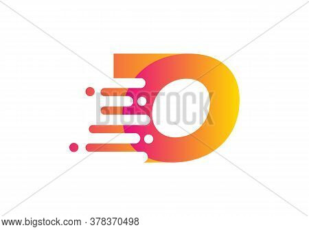 Abstract O Letter Speed Logo Design. Creative Unique Elegant Geometric, Minimal Fashion Brand O Lett