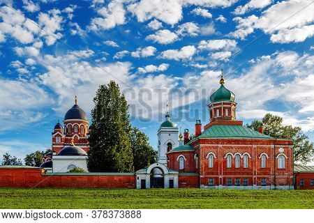 View Of Spasso-borodino Convent, Moscow Region, Russia