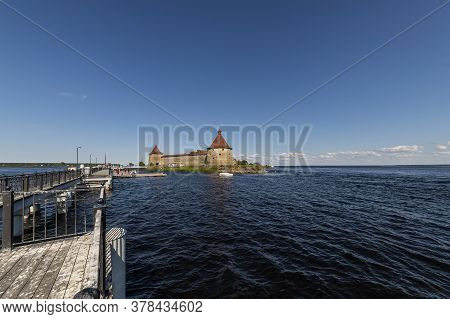 The Oreshek Fortress In Saint Petersburg. Russia. The Castle Nut. Leningrad Region. City Of Shlissel