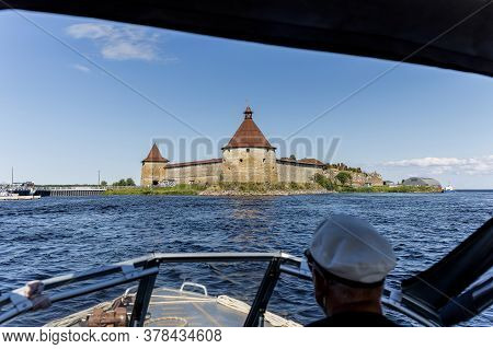 The Oreshek Fortress In Saint Petersburg. Russia. The Castle Nut. Leningrad Region. City Of Shlissel