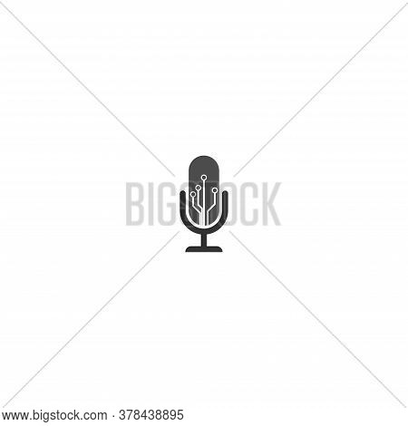 Podcast Modern Logo Icon Vector Template Illustration